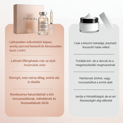 ZAVAURA koreai szérum selyempeptidekkel