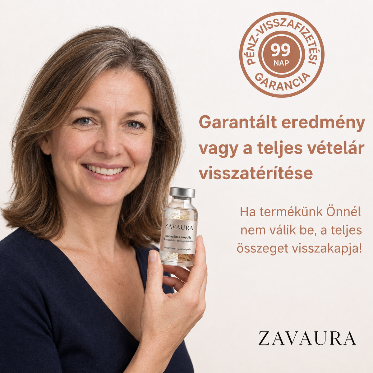 ZAVAURA koreai szérum selyempeptidekkel