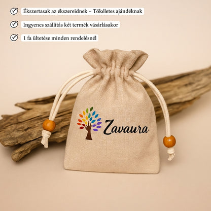 Arany-obszidián gömb medál